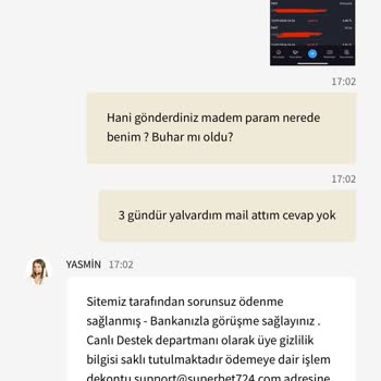 Superbet Süperbet 755 Sitesinde Yaşadığım Ödeme Sorunu