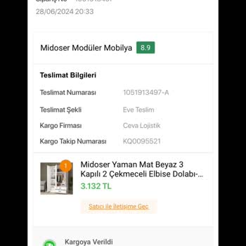 Koçtaş’ın Teslim Etmediği Ürün