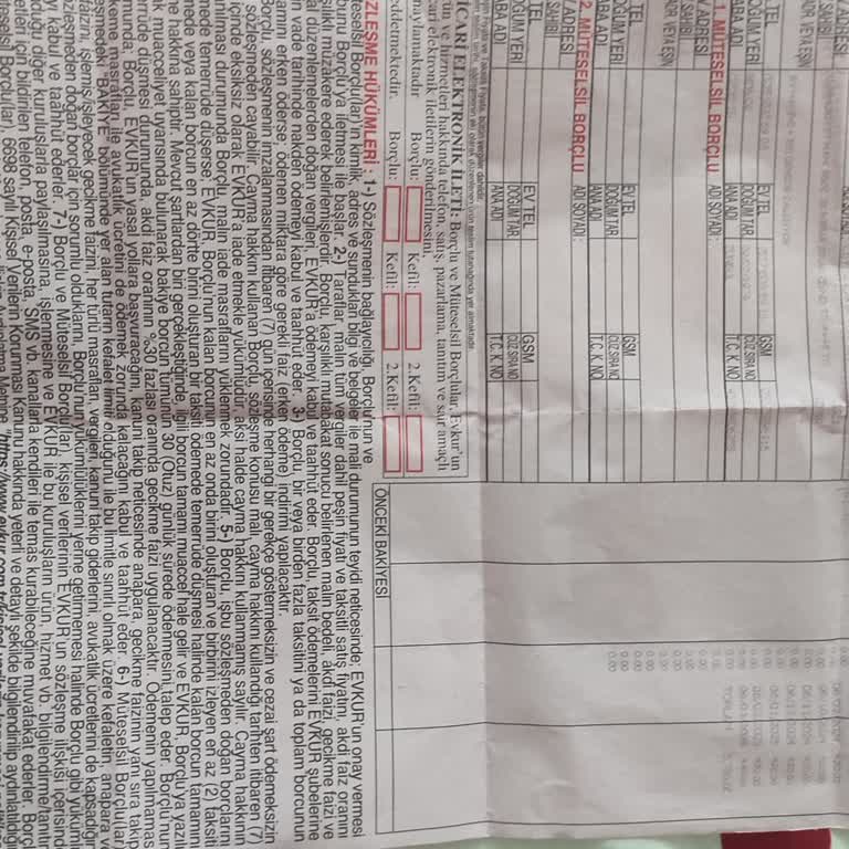 Evkur Alışveriş Teslim Edilmeyen Zigon Sehpa Ve İlgisiz Hizmet