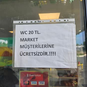 BP Petrolleri Manavgat'ta Ücretli Tuvalet Uygulaması