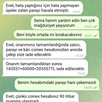 Coinexhub.org Coinex Mağdurları Gittikçe Çoğalıyor Lütfen Bize Bir Çözüm Yolu Bulun!