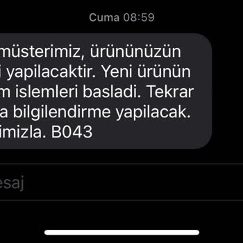 Samsung TV Değişim Süreci Sorunu