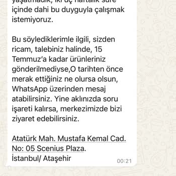 Reydeko Halı Reydeko Sipariş Teslim Sorunu