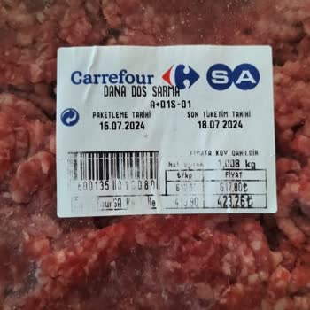 Carrefour SA Görsel Ve Ürün Adı İle Alakasız Ürün.