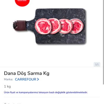 Carrefour SA Görsel Ve Ürün Adı İle Alakasız Ürün.