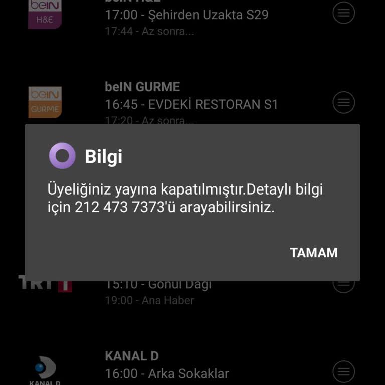 Digiturk Paketimi Aktif Edemedikleri İçin Kullanamıyorum