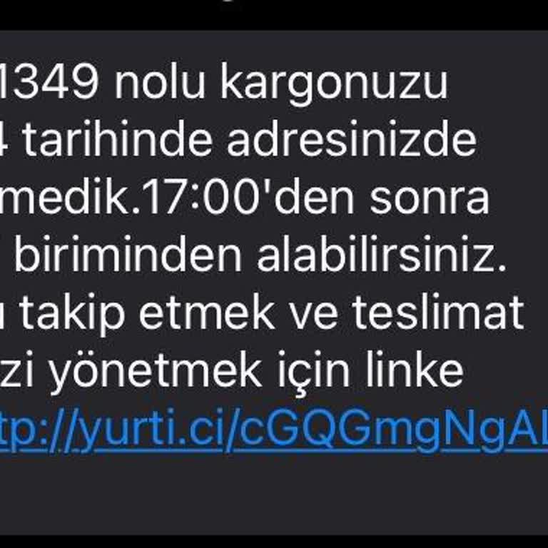 Yurtiçi Kargo'nun Her Zamanki Gibi Eksik İşlemleri