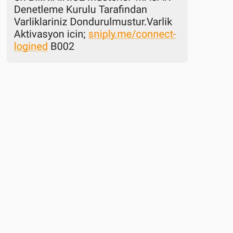 Binance B. I. N. A. N. Ce De Hesabım Yok Ama Mesaj Geldi