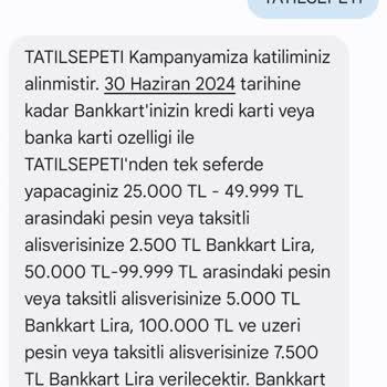 Tatil Sepeti Bankkart Kampanya Yalanı