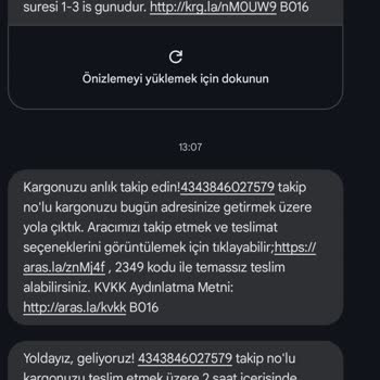 Aras Kargo Pişmanlığı Bu Firmanın Kapatılması Lazım
