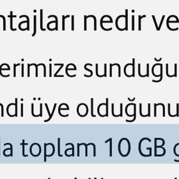 Vodafone Premium 10 GB Garantili