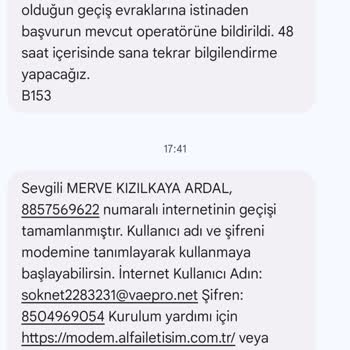 Şok Net Soknet Müşteri Temsilcisine Bağlanmama
