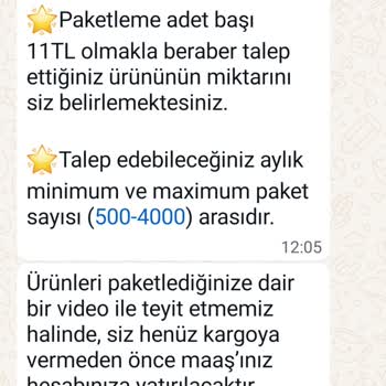 Evde Paketleme Acentesi Bilgilerimi Koruması Hk.