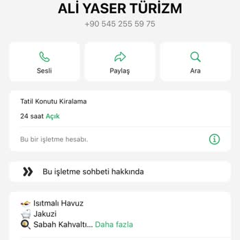 Yaser Turizm Turizm Şirketi İncelemesi
