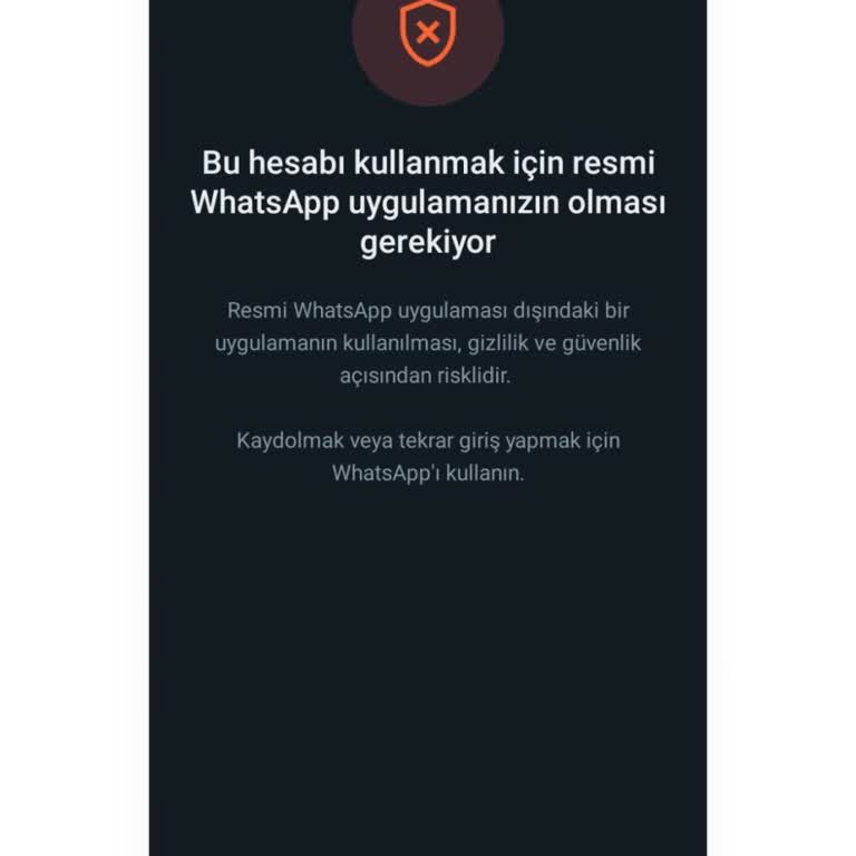 WhatsApp Engelleri Kaldırın Artık
