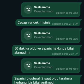 Merkez Çiçekçim Sipariş Ettiğimiz Çiçek Gelmedi.