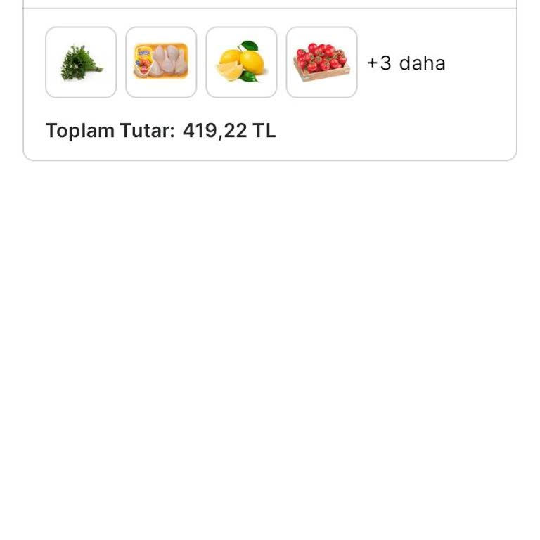 Migros Sipariş İptali