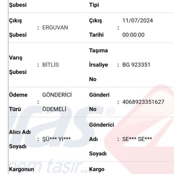Aras Kargo 6 Gündür Kargom Beklemede Transfer Merkezinde
