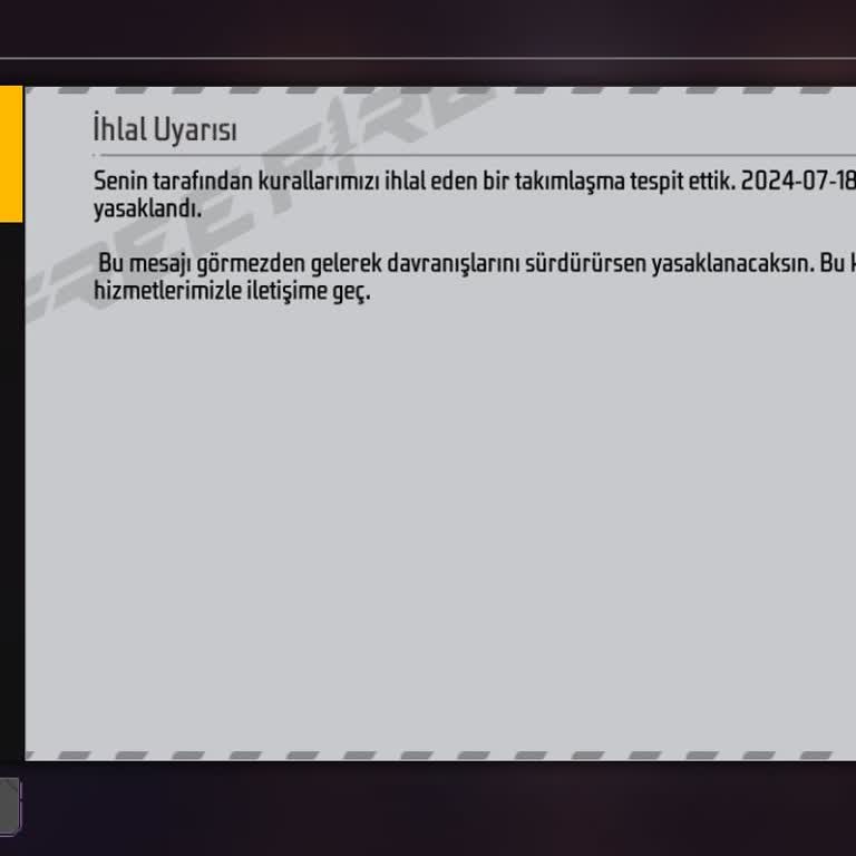 Garena Free Fire Lütfen Düzeltin Moralim Çok Bozuldu