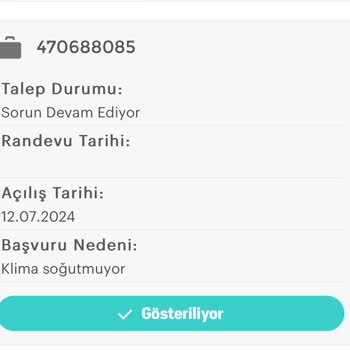 Arçelik Klima Servis Sorunu: Müşteri Hizmetleri Cevap Vermiyor