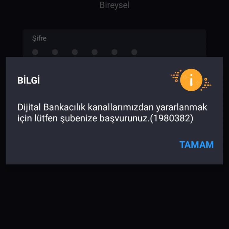 İş Bankası Mobil Uygulama Giriş Hatası