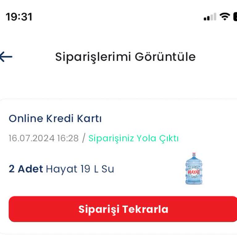 Hayat Su Danone Hayat İçecek Parayı Alıp Suyu Göndermedi