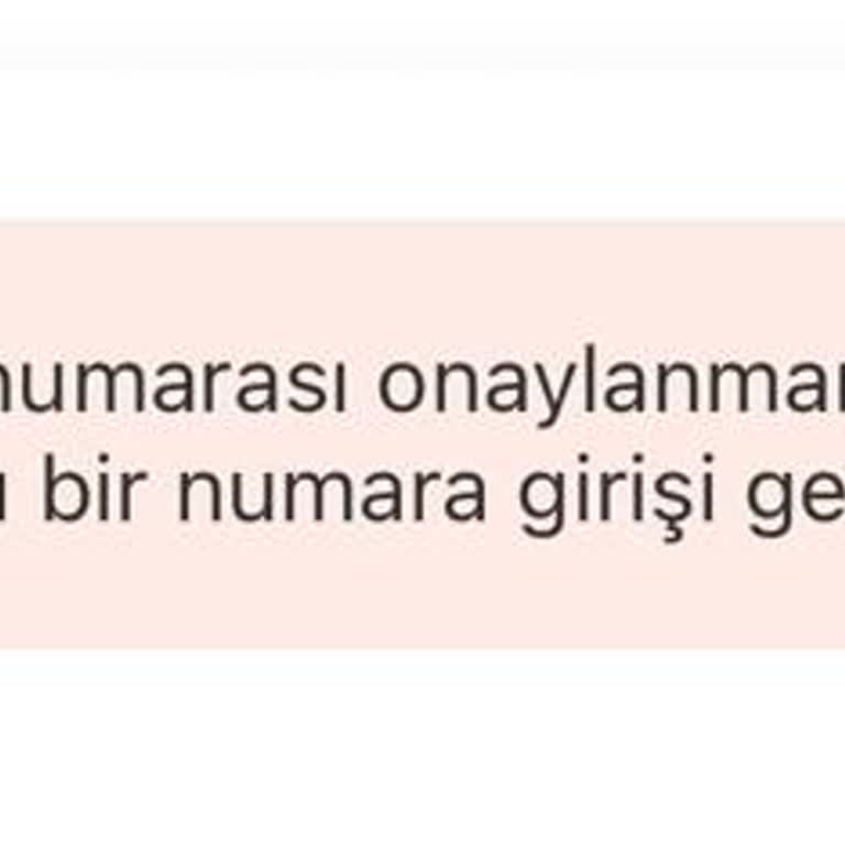 Yemek Sepeti Numaramı Engelledi