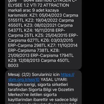 Sigorta Bilgi ve Gözetim Merkezi Hakkımı Arıyorum Böyle Sistem Olmaz Olamaz