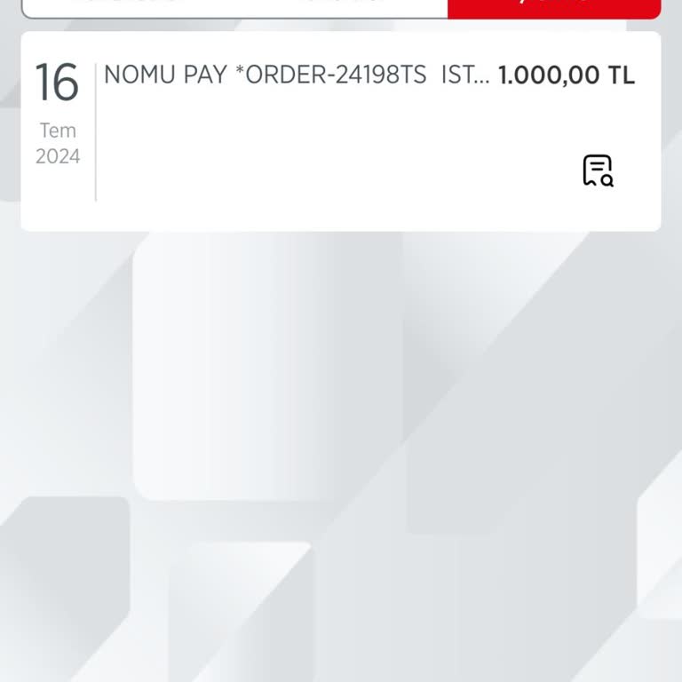 NomuPay Hesabımdan Benden İzinsiz Para Çekildi