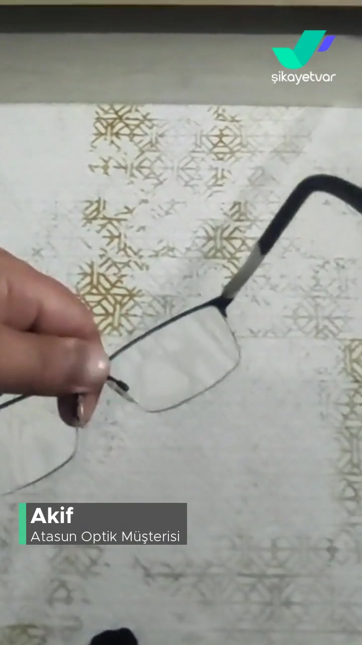 Atasun Optik Gözlük Çerçevesinin Hali! videonun kapak resmi