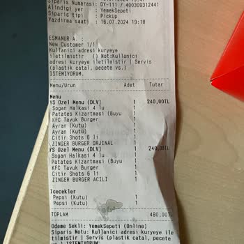 KFC Aldığın Paranın Karşılığını Ver!