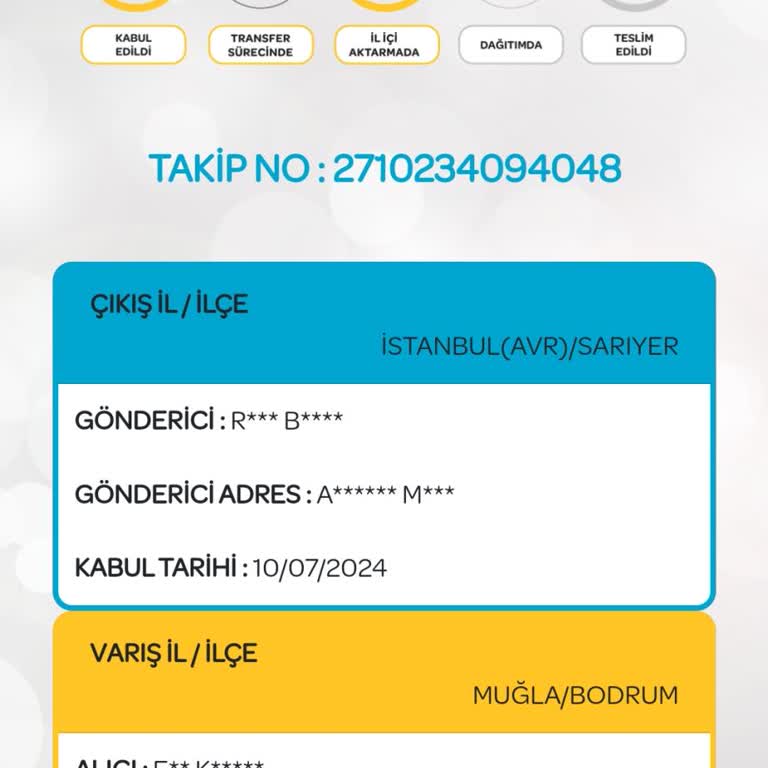 PttAVM PTT Kargo Verdiğim Sipariş Günlerdir İl İçi Aktarımda.