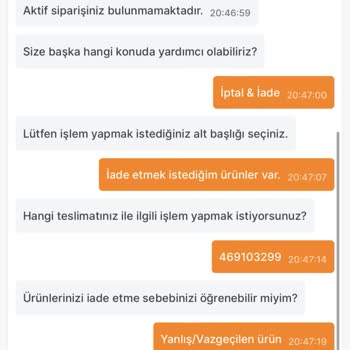 Migros İade Taleplerine Dönülmüyor Müşteri Temsilcilerine Ulaşılmıyor.