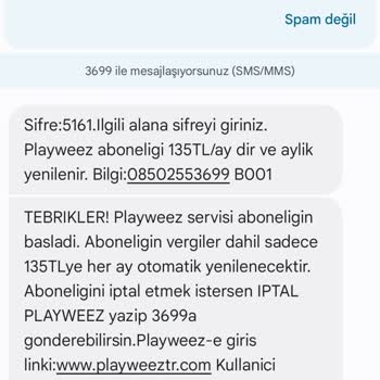 Türk Telekom Playweez Habersiz Abonelik Ve Faturaya Ücret Eklenmesi