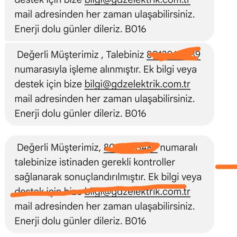 GDZ Elektrik Dağıtım Elektrik Hatlarında Kısmi Kesinti