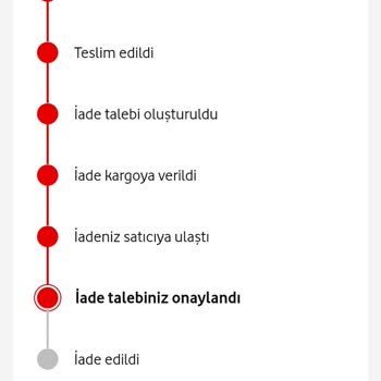 Vodafone Sipariş Hasarlı Olarak Geldi