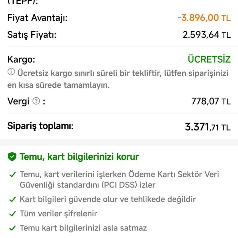 Temu Fiyat Güncellemeleri Ve Gizli Maliyetlerde Sorun