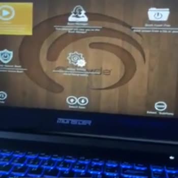 Monster Notebook Acil! Bios Menüsünde Takılı Kalıyor