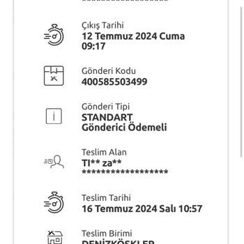 Trendyol Satıcılarını Uyarmıyor. İade De Gerekli Özeni Göstermiyor.