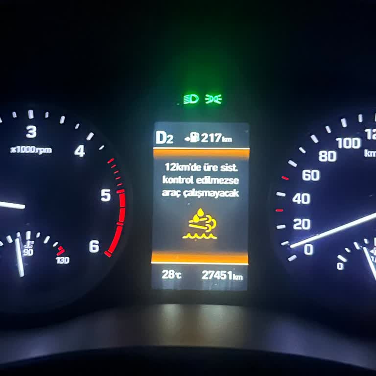 Hyundai Assan Ad Blue Arızası