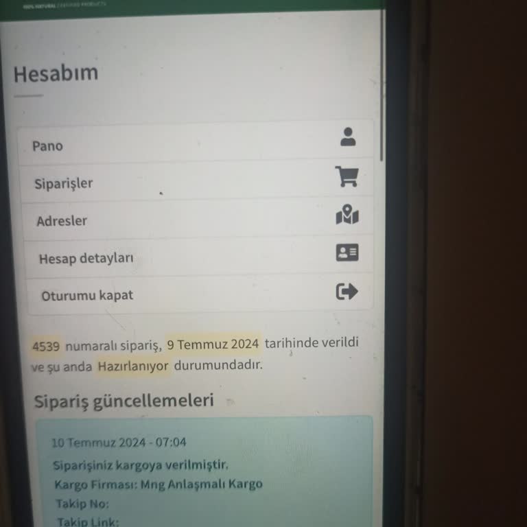 İncia Siparişi Göndermiyor!