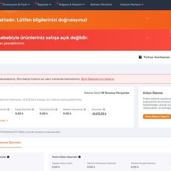 Trendyol Satıcılarına Yüklü Ceza Kesiyor İcra Borcu Gönderiyor