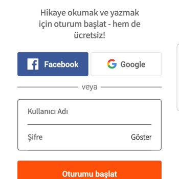 Wattpad Girmek İstiyorum Lakin Giremiyorum