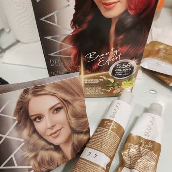 Maxx Deluxe Kızıl Renk Saç Boyası Kutusundan Sarı Renk Saç Boyası Çıktı