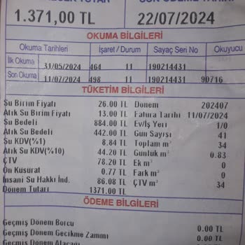 İbb. Haksız Atık Su Bedeli Alınması