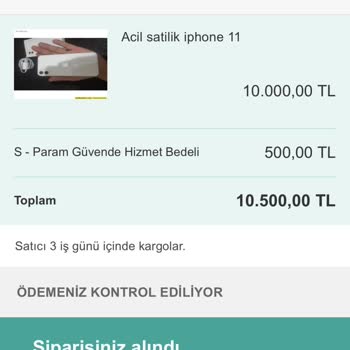 Sahibinden Online Alışverişte Güven Sorunu Yaşadım