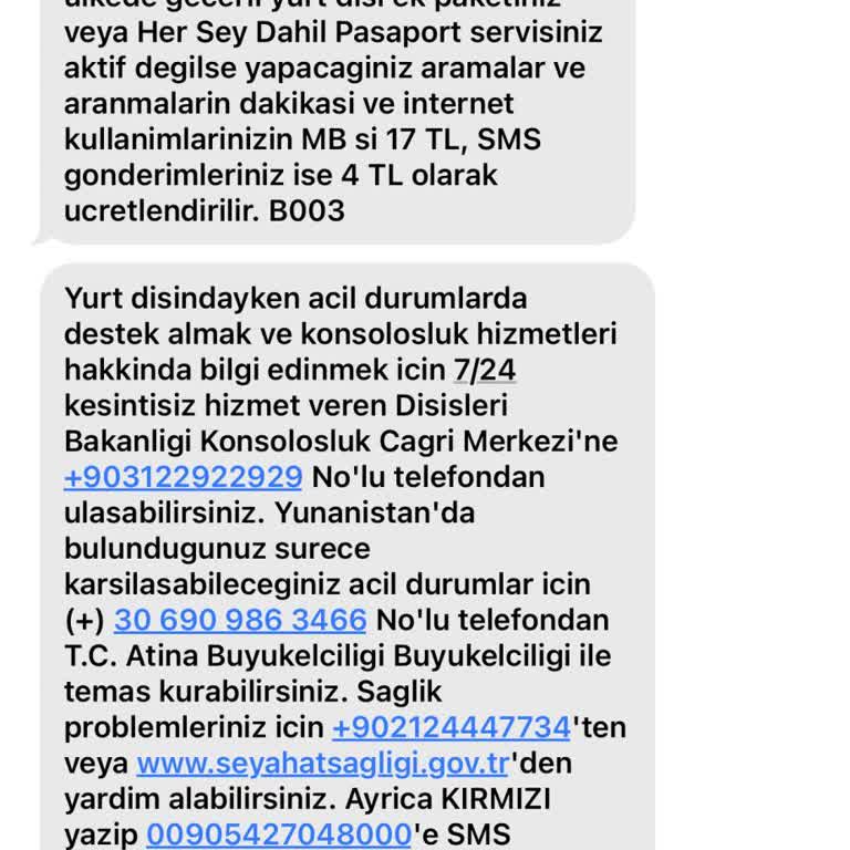 Vodafone Konumu Yurt Dışı Algılıyor