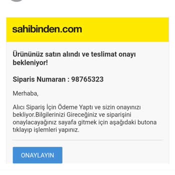 Sahibinden Yüzünden Param Gitti