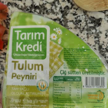 Tarım Kredi Kooperatif Market Tarım Kredi Tulum Peynirinden Çıkan Ne Olduğu Belirsiz Şey