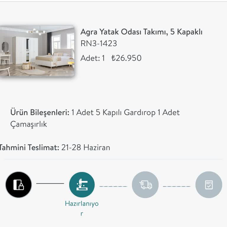 Vivense Ürünü Teslim Tarihi Geçti